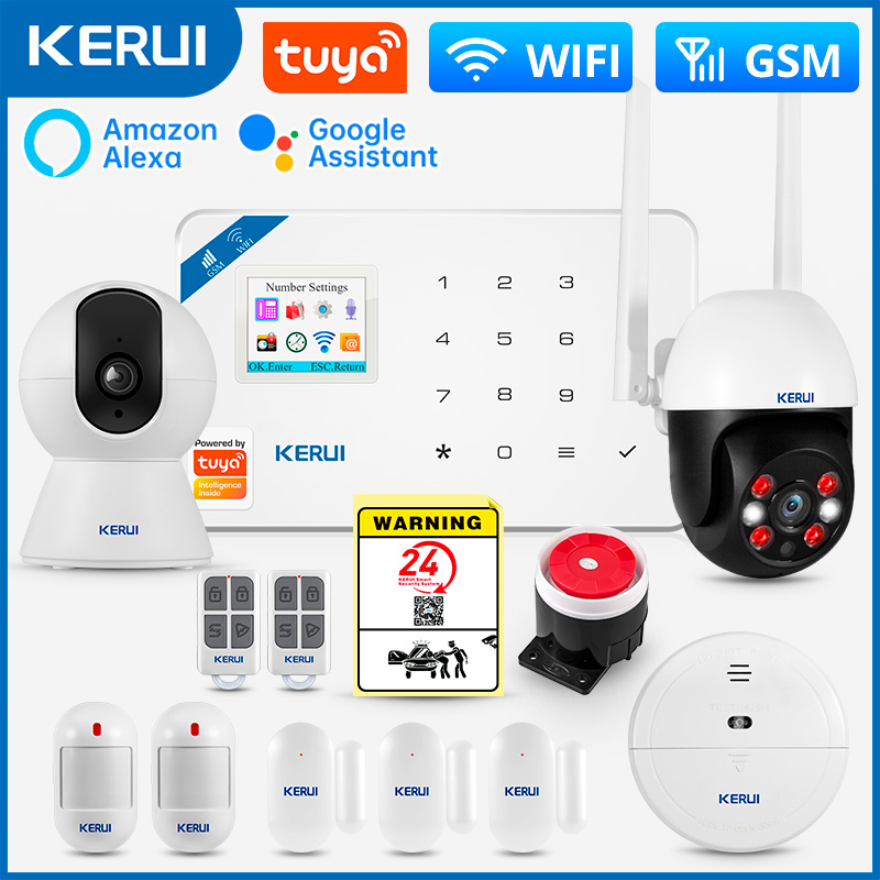 Smart Home Video - KERUI W181 Alarmsysteem Beveiliging Thuis WIFI