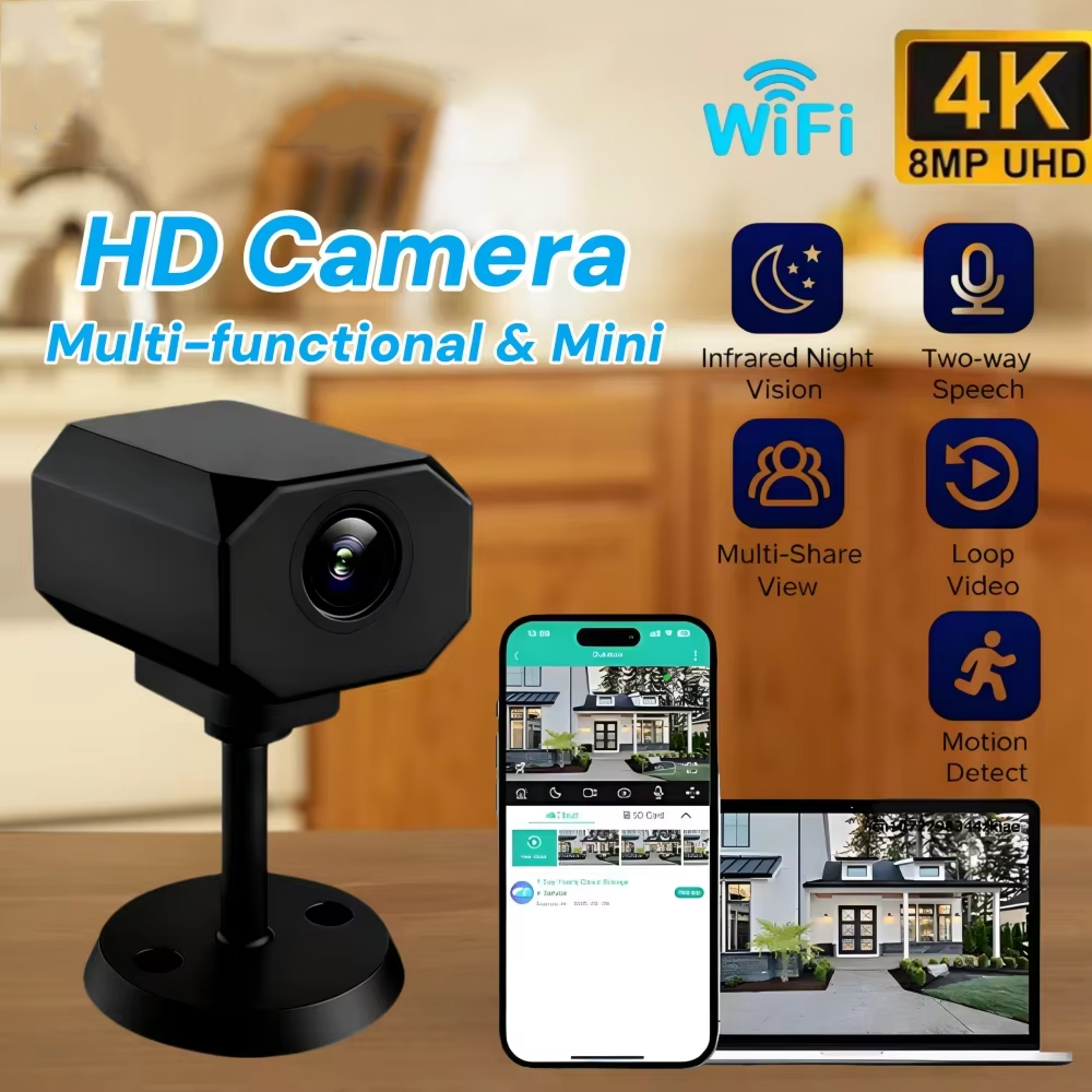 4K HD WiFi-beveiligingscamera  - Smart Home Video recensie en prijs