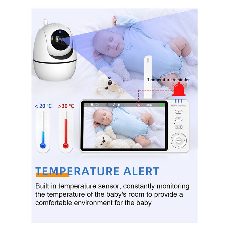 ABUL-Video Babyfoon 2.4G 355 ° - Smart Home Video recensie en prijs