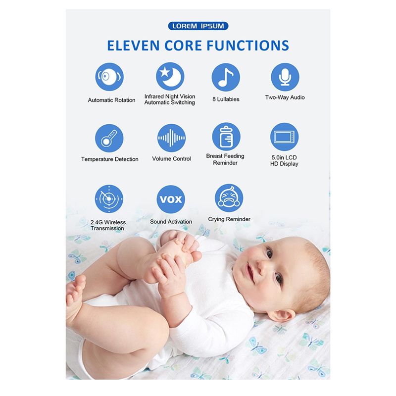 ABUL-Video Babyfoon 2.4G 355 ° - Smart Home Video recensie en prijs