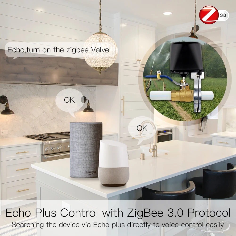 MOES ZigBee 3.0 Smart Gas Wate - Smart Home Plus recensie en prijs