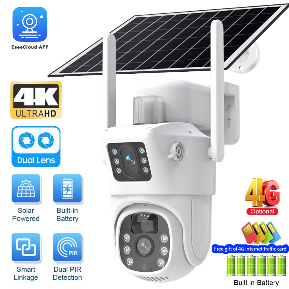 4K 8mp Wifi/4G Simkaart Zonnec - Smart Home Camera Ezviz recensie en prijs