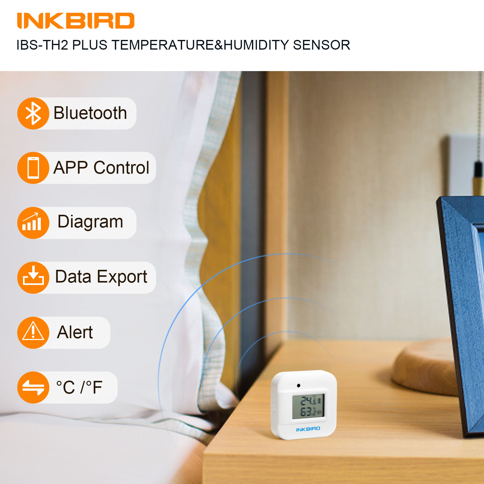 Inkbird IBS-TH2 Plus Bluetooth - Smart Home Plus recensie en prijs