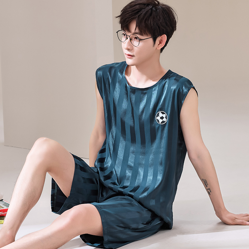 Zomer Mannen Pyjama Ijs Zijde  - Smart Home Plus recensie en prijs