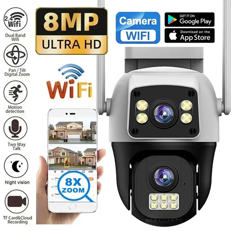8MP 4G SIM WIFI Camera Dubbele - Smart Home Camera Ezviz recensie en prijs