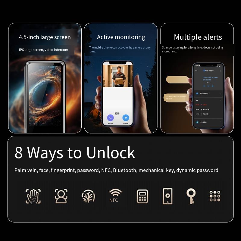 YN S11M Smart Home Digitaal El - Smart Home Door Lock recensie en prijs